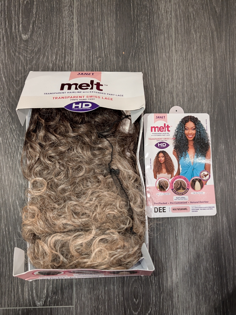 HD Melt Extended Part DEE Lace Front Wig